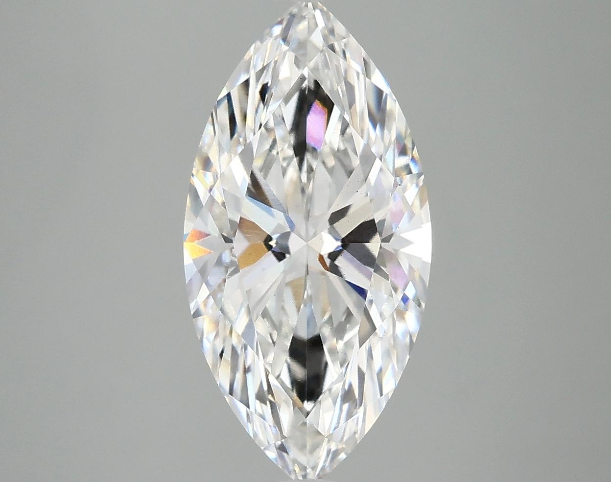 3.07 Carat Marquise Shaped Ideal Cut VS1 IGI Certified Lab Grown Diamond