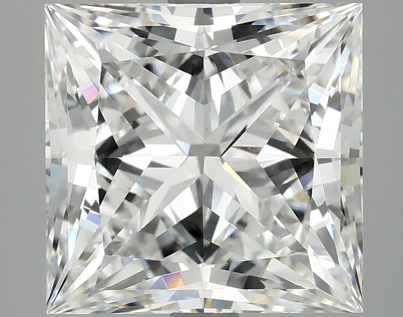 4.74 Carat Princess Shaped Ideal Cut VVS2 IGI Certified Lab Grown Diamond