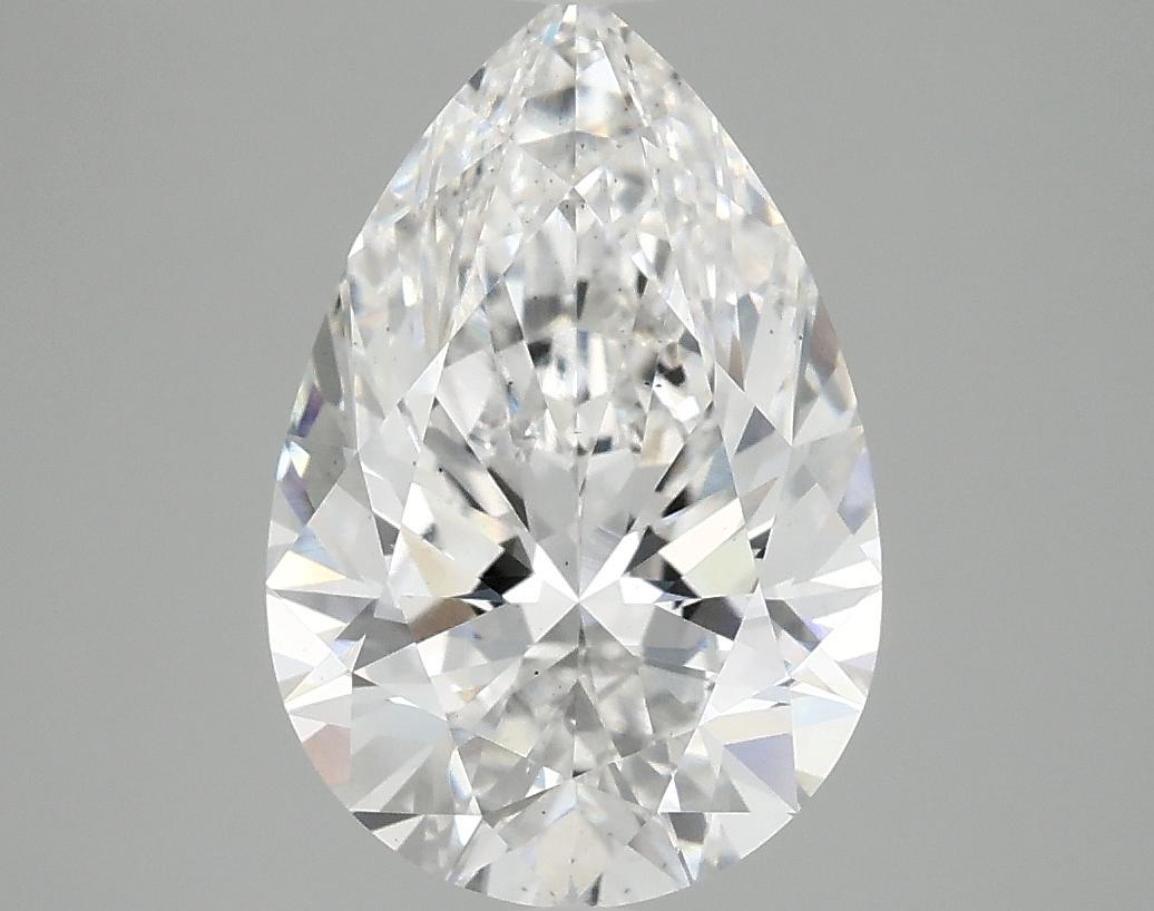 3.07 Carat Pear Shaped Excellent Cut VS2 IGI Certified Lab Grown Diamond