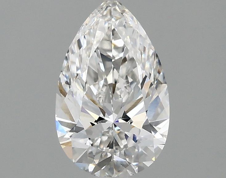 1.05 Carat Pear Shaped Ideal Cut VVS2 IGI Certified Lab Grown Diamond