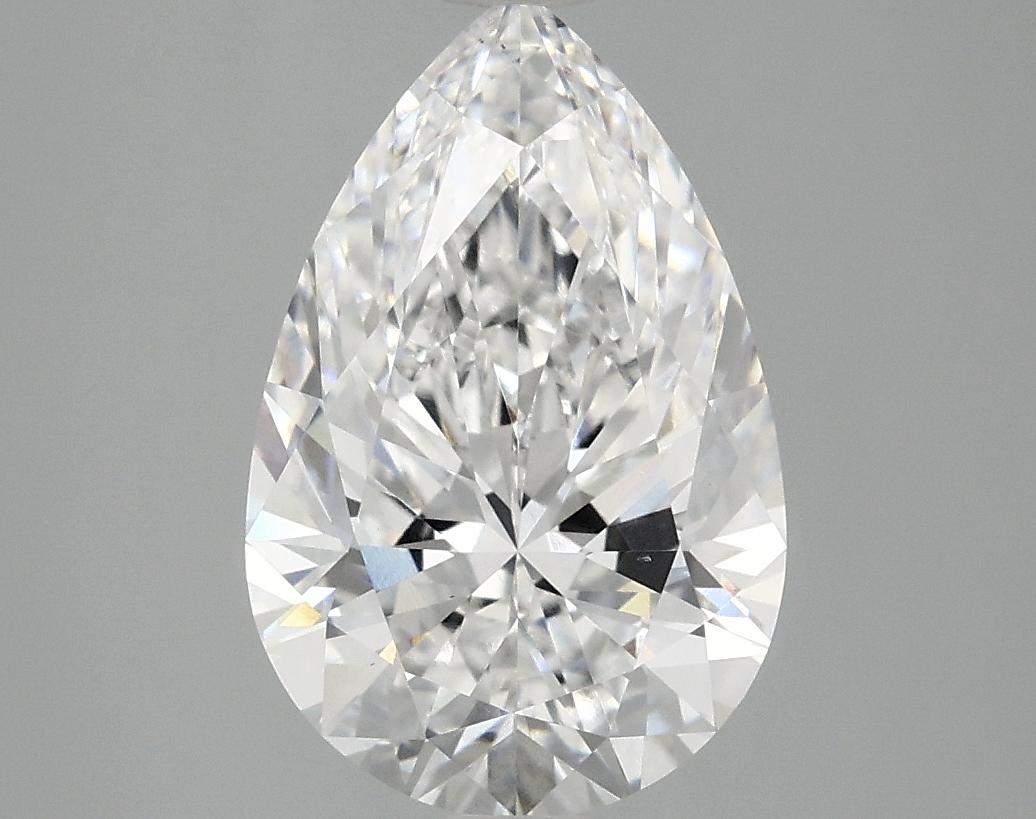 2.98 Carat Pear Shaped Excellent Cut VS1 IGI Certified Lab Grown Diamond