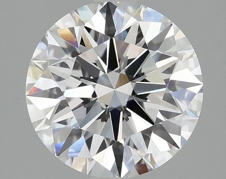 2.04 Carat Round Shaped Ideal Cut VVS2 IGI Certified Lab Grown Diamond