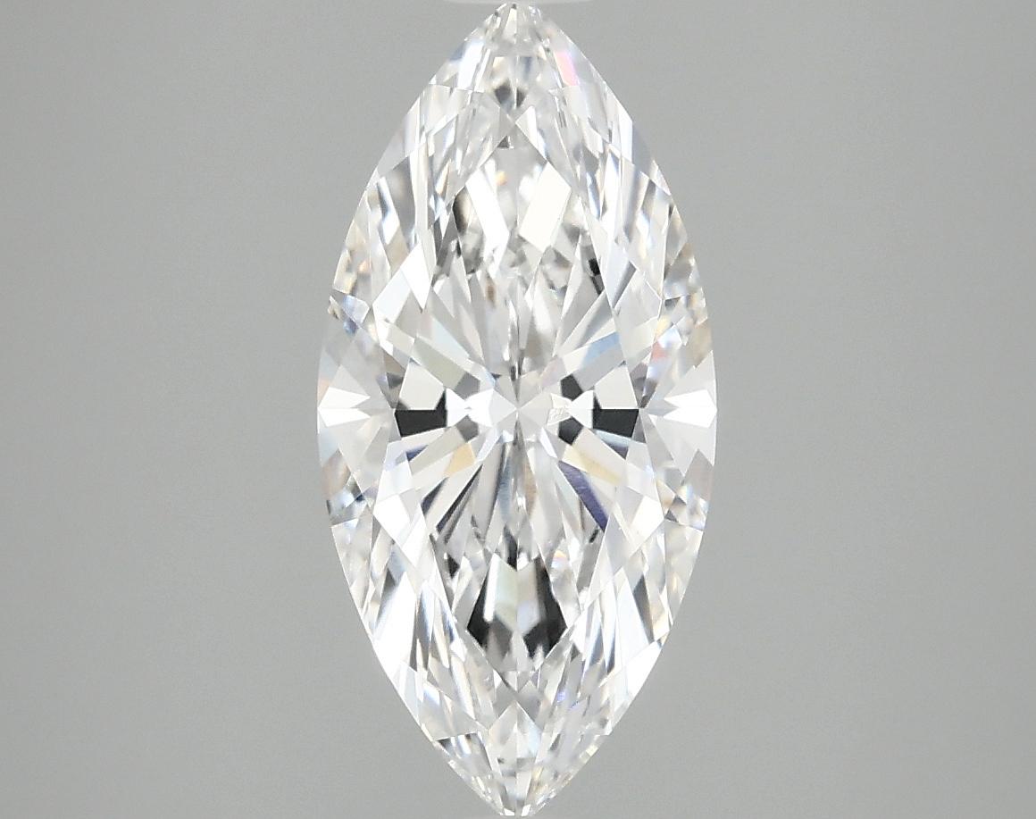 2.06 Carat Marquise Shaped Excellent Cut VVS2 IGI Certified Lab Grown Diamond