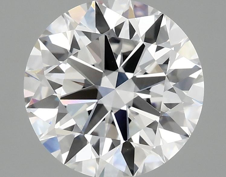 2.05 Carat Round Shaped Ideal Cut VVS2 IGI Certified Lab Grown Diamond