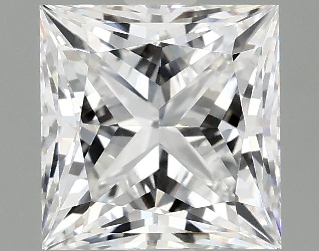 2.07 Carat Princess Shaped Ideal Cut VVS2 IGI Certified Lab Grown Diamond
