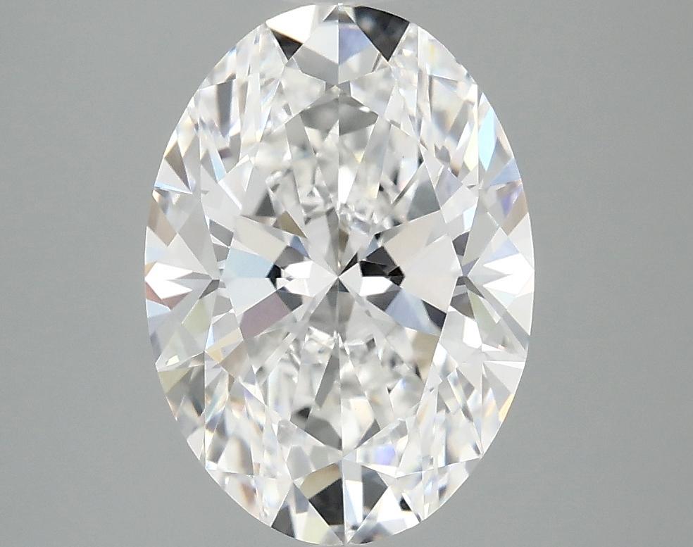 3.03 Carat Oval Shaped Ideal Cut VVS2 IGI Certified Lab Grown Diamond
