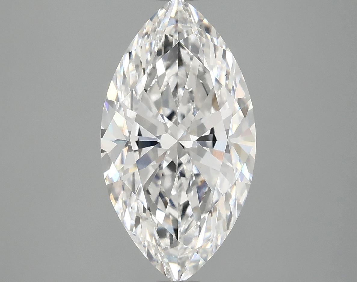 3.06 Carat Marquise Shaped Excellent Cut VS1 IGI Certified Lab Grown Diamond