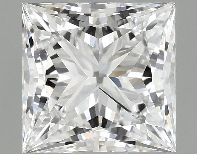 0.98 Carat Princess Shaped Ideal Cut VVS2 IGI Certified Lab Grown Diamond