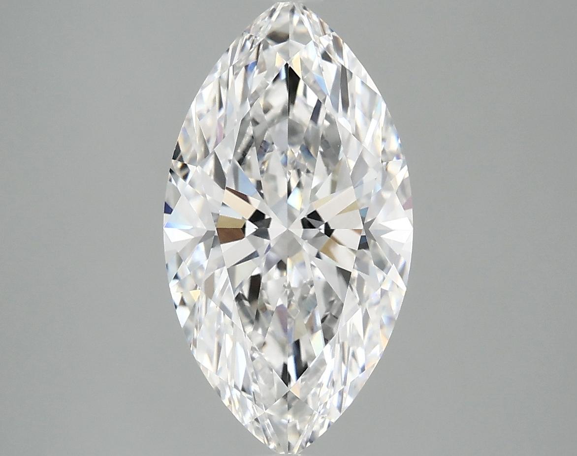 3.02 Carat Marquise Shaped Excellent Cut VVS2 IGI Certified Lab Grown Diamond