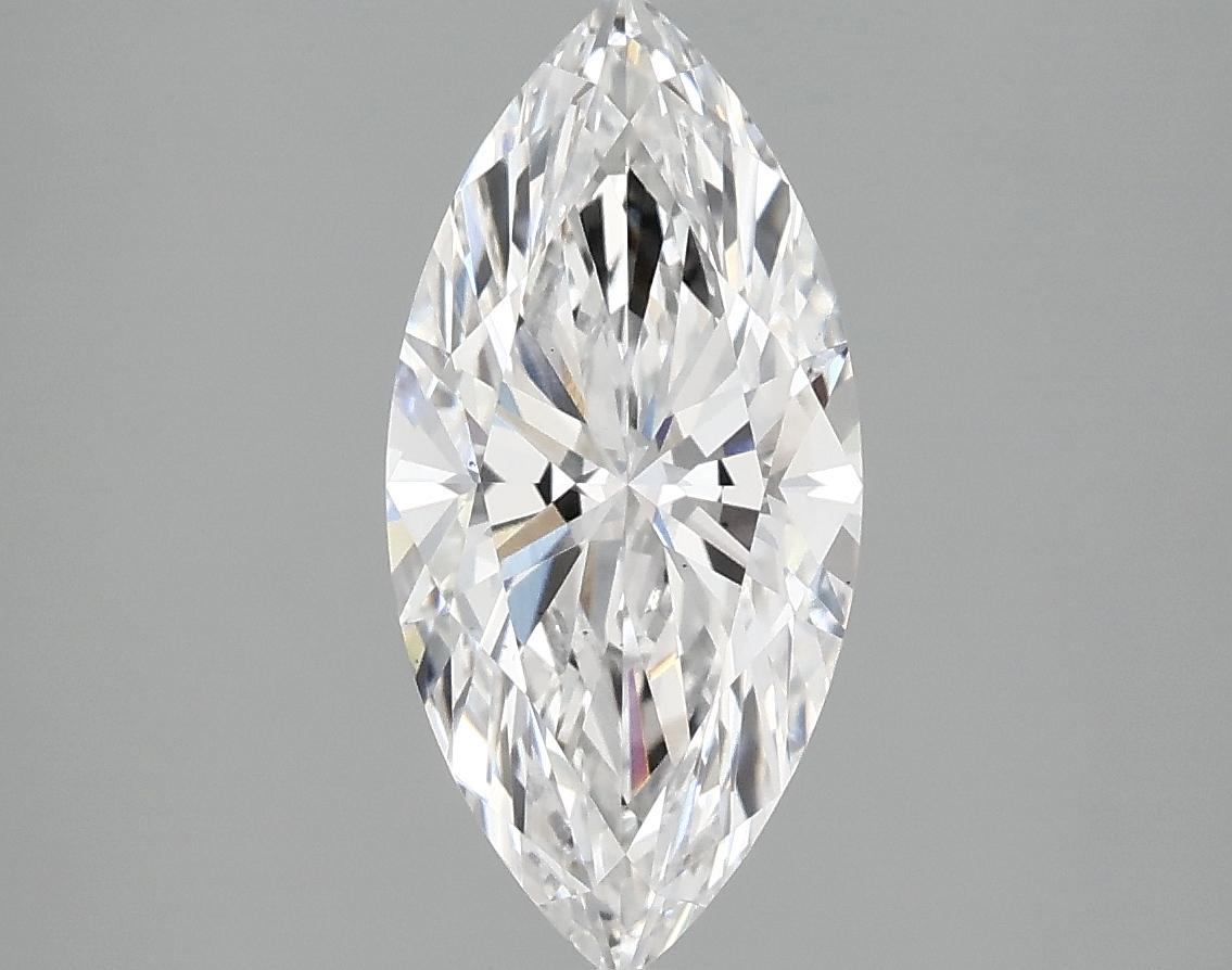 2.08 Carat Marquise Shaped Excellent Cut VS1 IGI Certified Lab Grown Diamond
