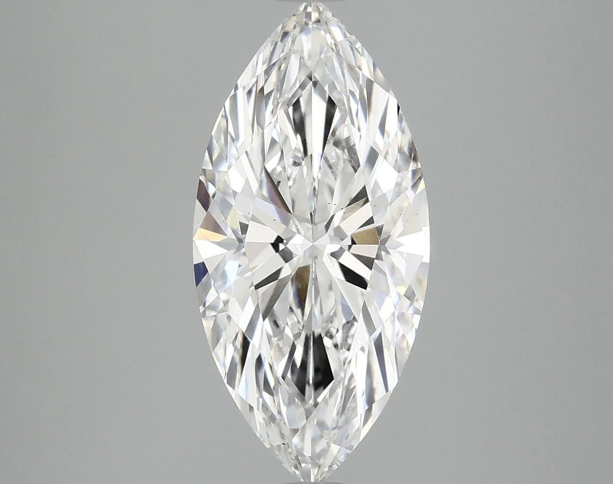 3.05 Carat Marquise Shaped Excellent Cut VS2 IGI Certified Lab Grown Diamond