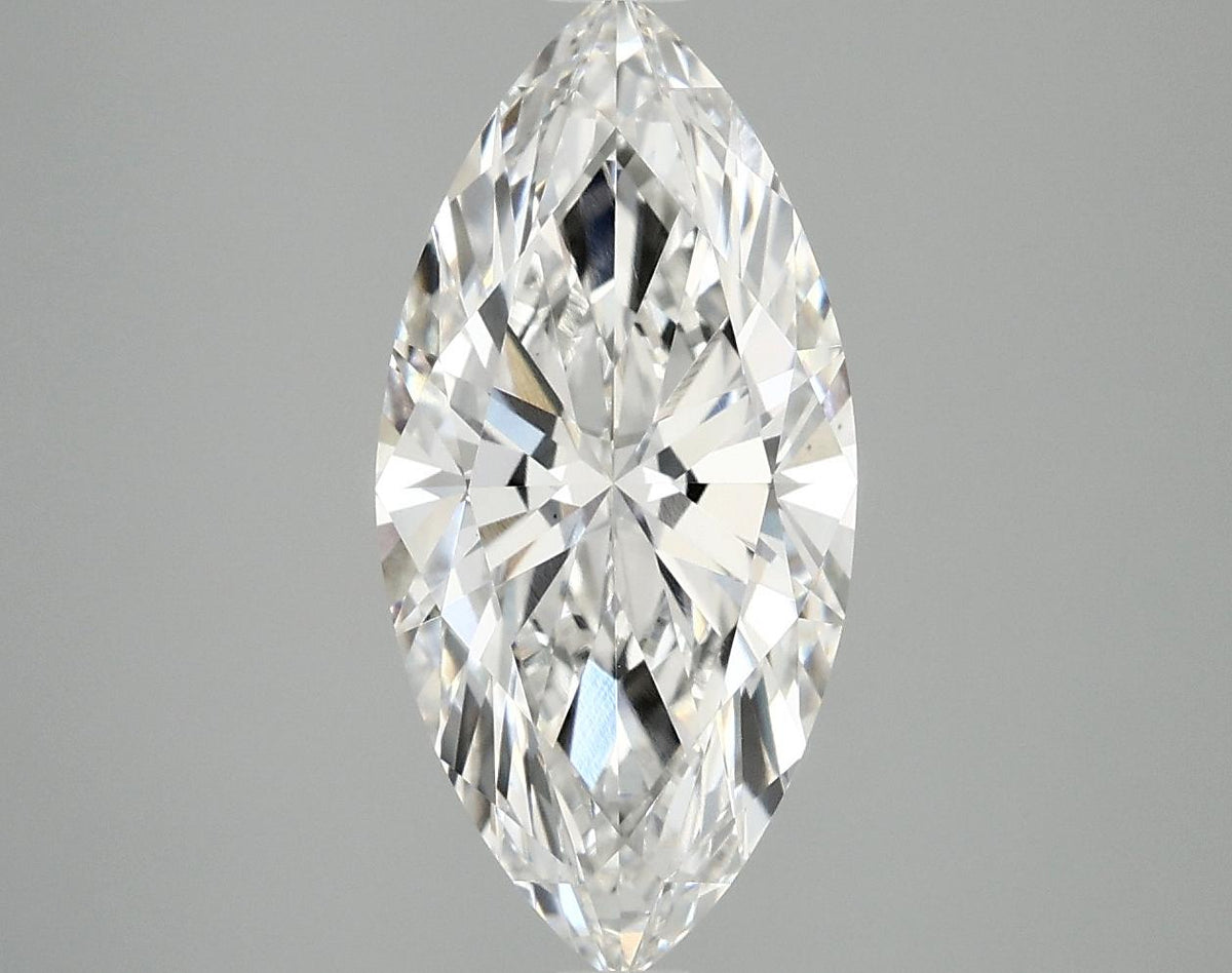 2.83 Carat Marquise Shaped Excellent Cut VS1 IGI Certified Lab Grown Diamond