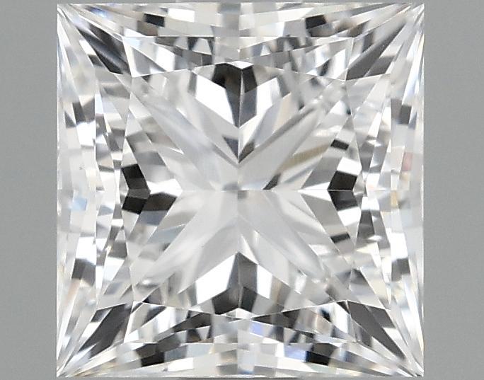1.03 Carat Princess Shaped Ideal Cut VVS2 IGI Certified Lab Grown Diamond