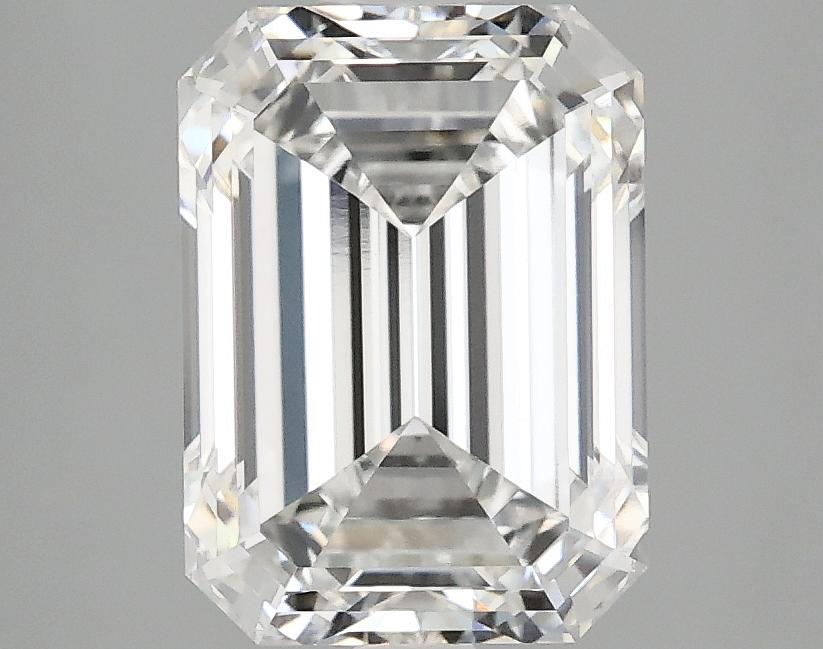 3.04 Carat Emerald Shaped Excellent Cut VVS2 IGI Certified Lab Grown Diamond