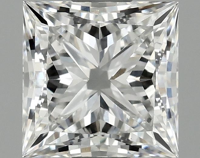 1.05 Carat Princess Shaped Ideal Cut VVS2 IGI Certified Lab Grown Diamond