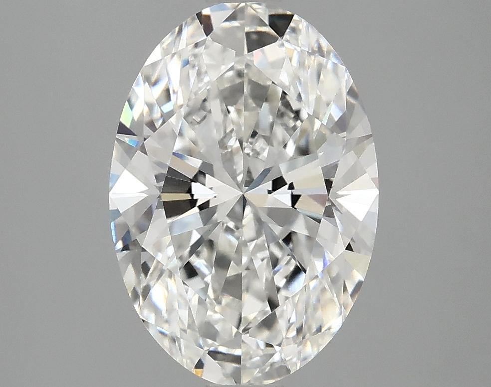 3.03 Carat Oval Shaped Ideal Cut VVS2 IGI Certified Lab Grown Diamond