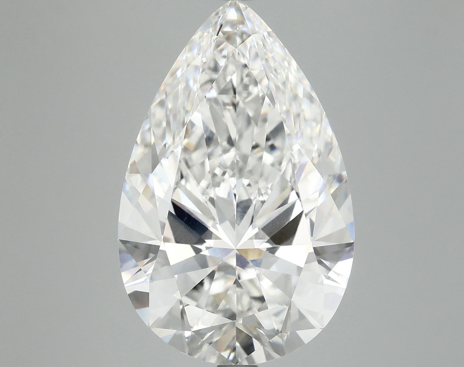 8.58 Carat Pear Shaped Ideal Cut VVS2 IGI Certified Lab Grown Diamond