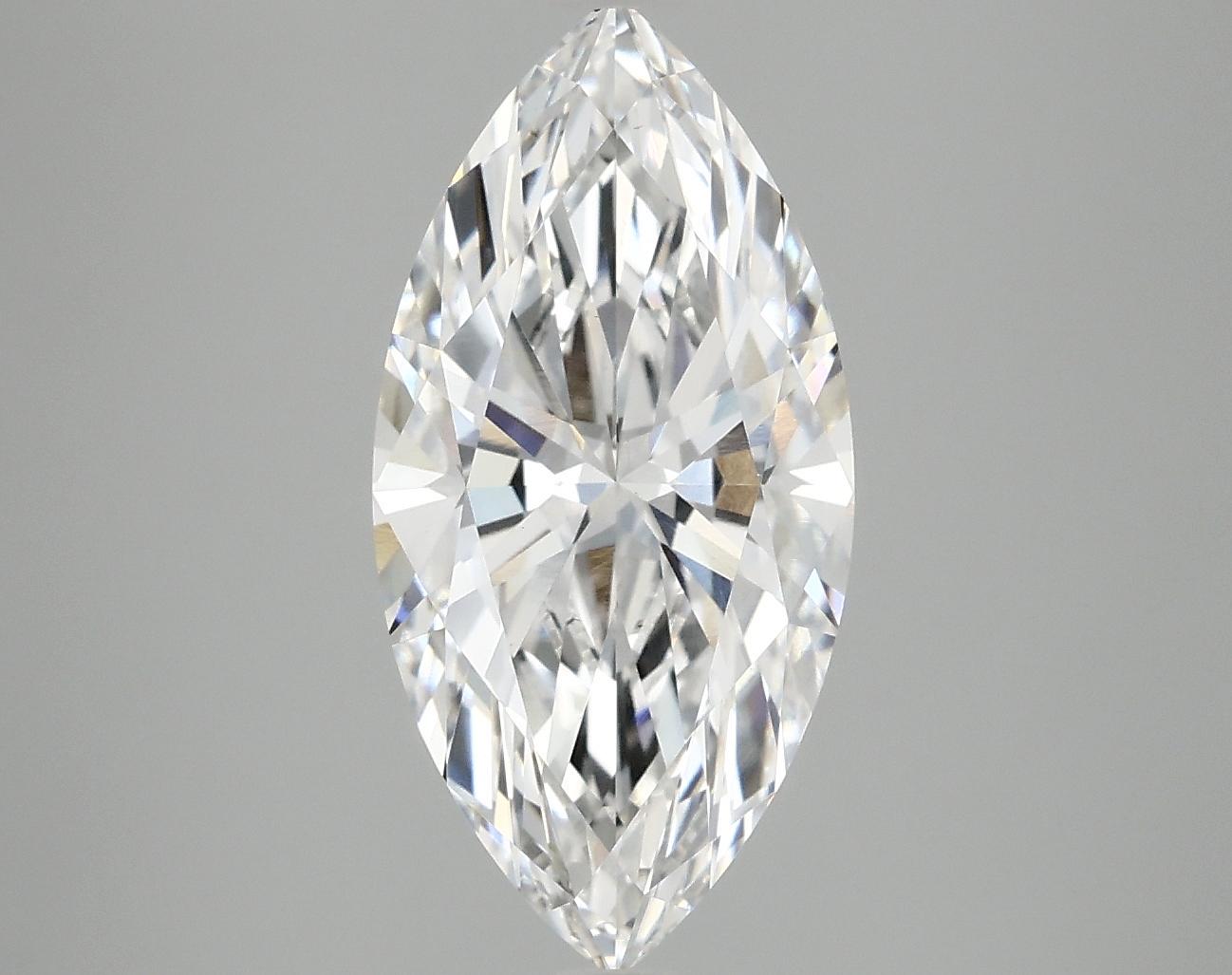 2.98 Carat Marquise Shaped Ideal Cut VS1 IGI Certified Lab Grown Diamond