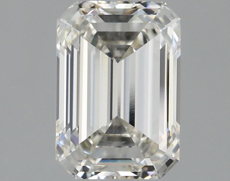 1.97 Carat Emerald Shaped Ideal Cut VVS2 IGI Certified Lab Grown Diamond