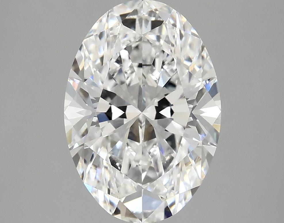 3.03 Carat Oval Shaped Ideal Cut VVS2 IGI Certified Lab Grown Diamond
