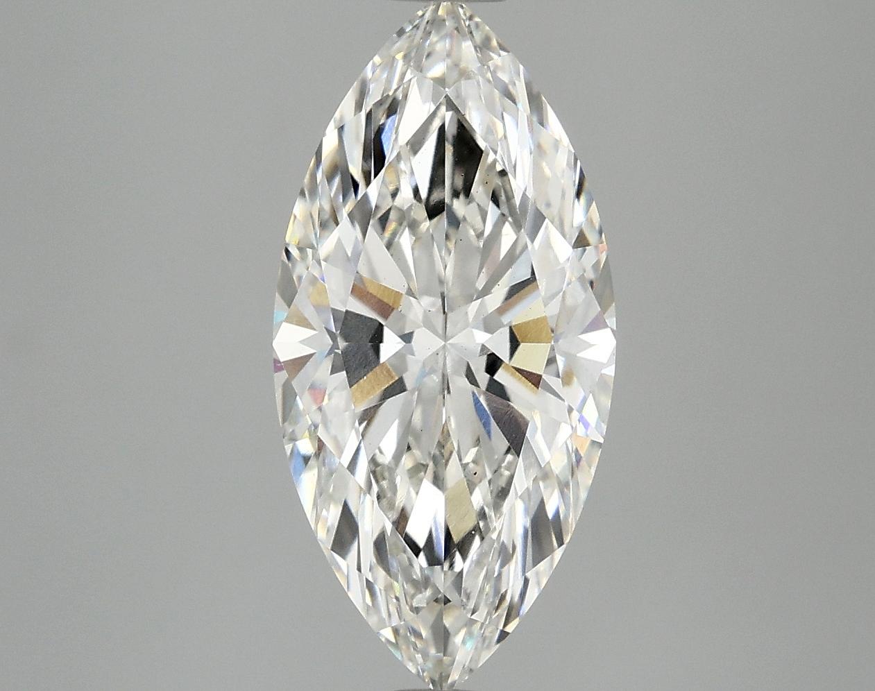 3.05 Carat Marquise Shaped Excellent Cut VS2 IGI Certified Lab Grown Diamond
