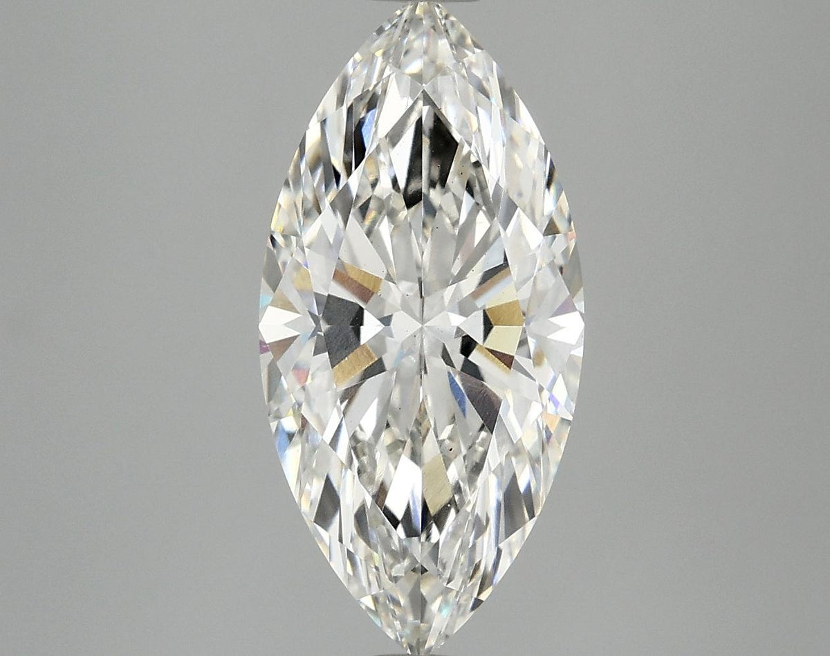 3.05 Carat Marquise Shaped Excellent Cut VS2 IGI Certified Lab Grown Diamond
