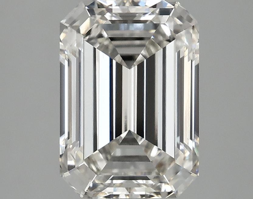 3.02 Carat Emerald Shaped Ideal Cut VVS2 IGI Certified Lab Grown Diamond