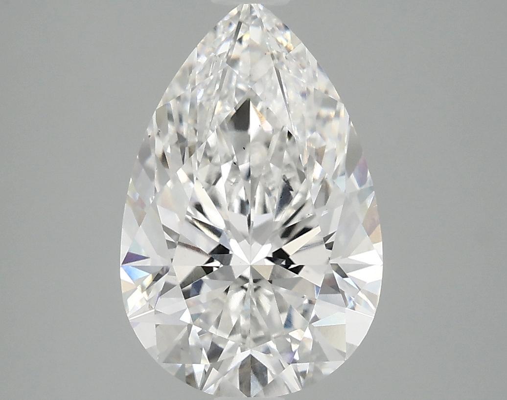 3.08 Carat Pear Shaped Excellent Cut VS2 IGI Certified Lab Grown Diamond