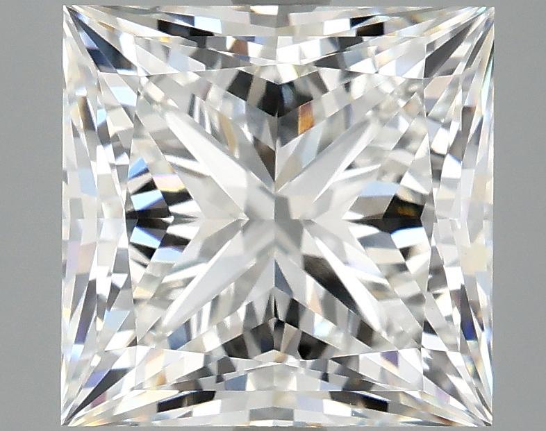 4.9 Carat Princess Shaped Ideal Cut VVS2 IGI Certified Lab Grown Diamond