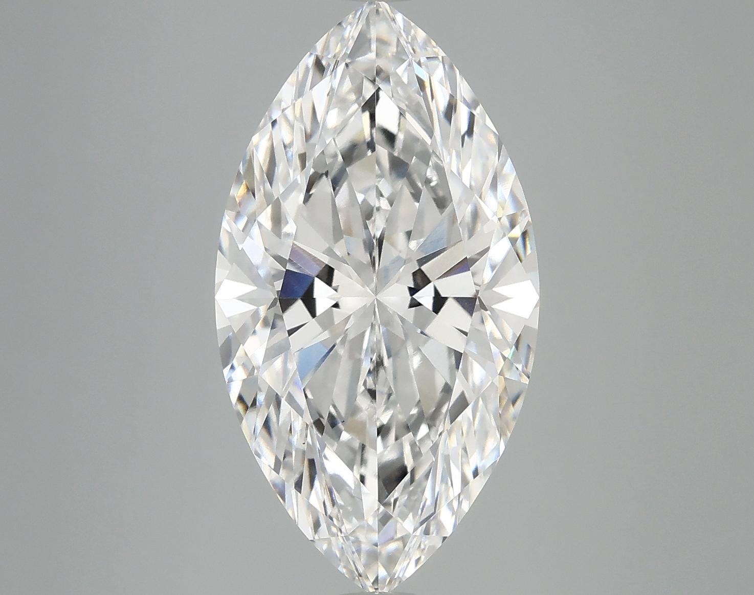 5.72 Carat Marquise Shaped Excellent Cut VS1 IGI Certified Lab Grown Diamond