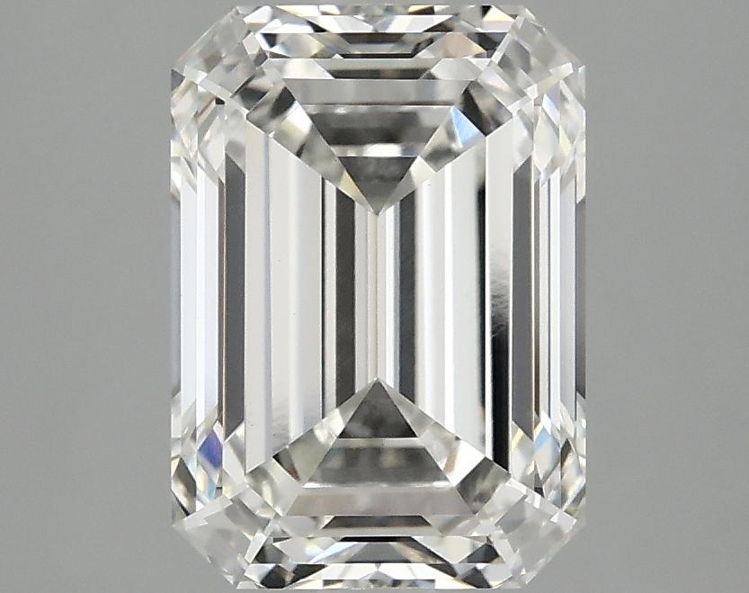 3.1 Carat Emerald Shaped Ideal Cut VVS2 IGI Certified Lab Grown Diamond