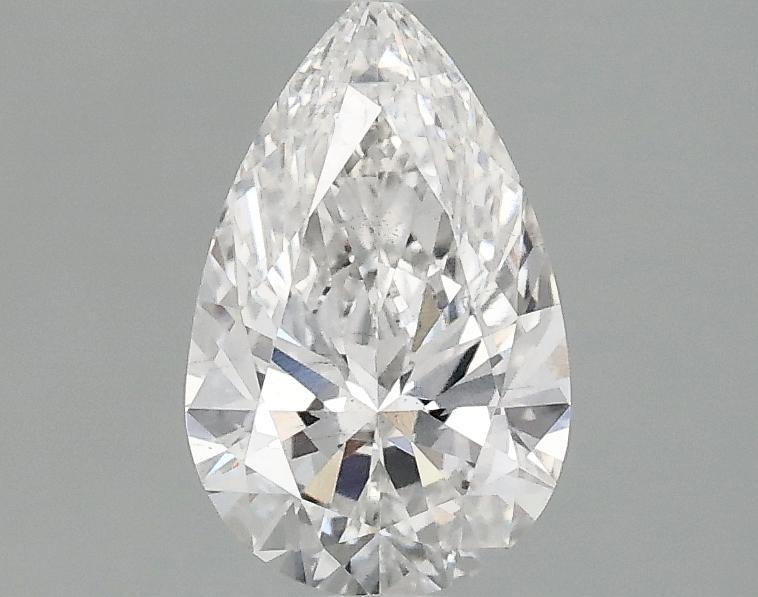 1.01 Carat Pear Shaped Ideal Cut SI1 IGI Certified Lab Grown Diamond