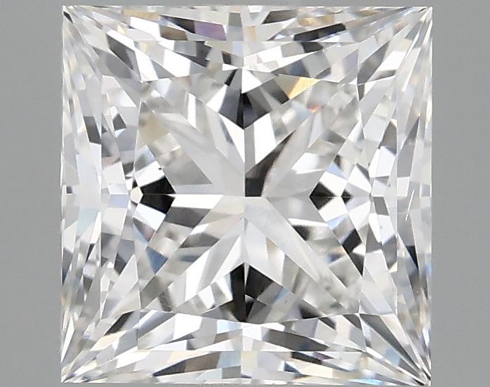 2.02 Carat Princess Shaped Ideal Cut VS2 IGI Certified Lab Grown Diamond
