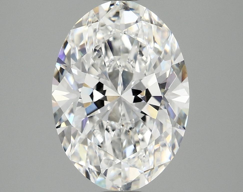 3.08 Carat Oval Shaped Ideal Cut VVS2 IGI Certified Lab Grown Diamond