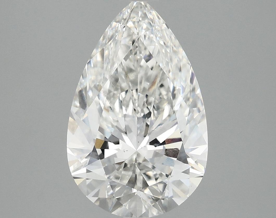 3.06 Carat Pear Shaped Ideal Cut VS2 IGI Certified Lab Grown Diamond
