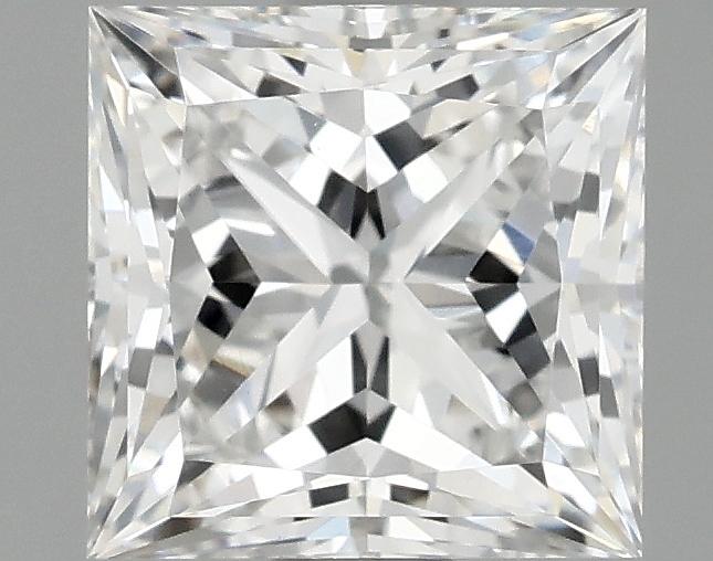 1.08 Carat Princess Shaped Ideal Cut VVS2 IGI Certified Lab Grown Diamond