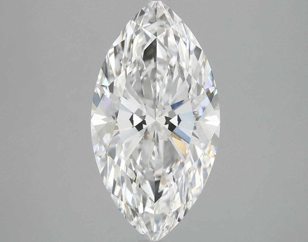 3.09 Carat Marquise Shaped Excellent Cut VS1 IGI Certified Lab Grown Diamond