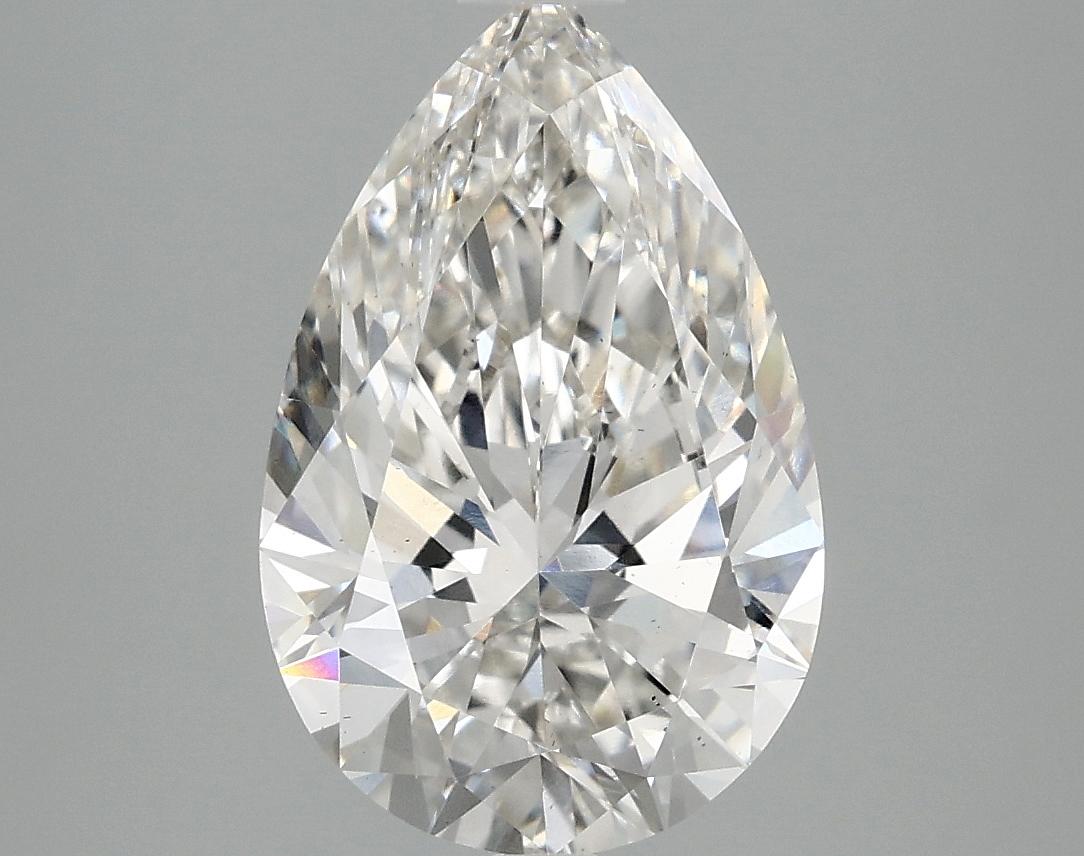 3.09 Carat Pear Shaped Excellent Cut VS2 IGI Certified Lab Grown Diamond