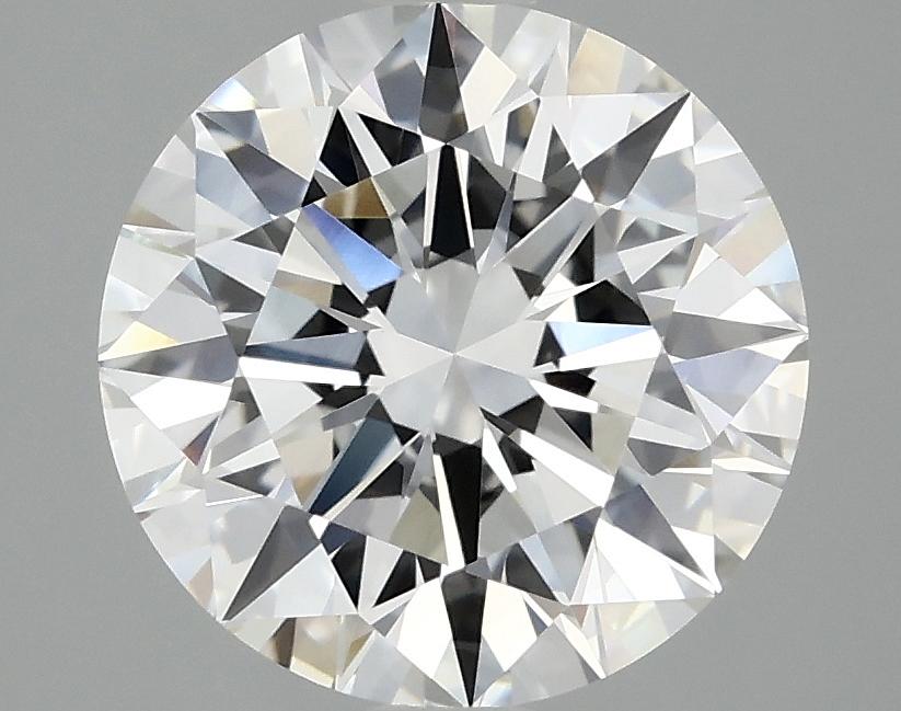3.09 Carat Round Shaped Ideal Cut VVS2 IGI Certified Lab Grown Diamond