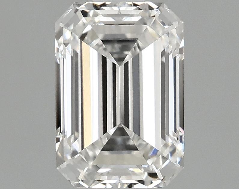 1.08 Carat Emerald Shaped Ideal Cut VVS1 IGI Certified Lab Grown Diamond