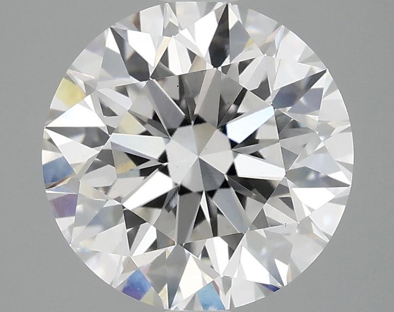 3.08 Carat Round Shaped Excellent Cut VS1 IGI Certified Lab Grown Diamond