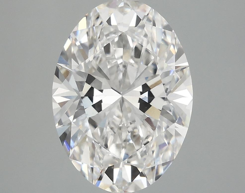 3.09 Carat Oval Shaped Ideal Cut VVS2 IGI Certified Lab Grown Diamond