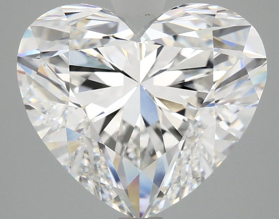 5.05 Carat Heart Shaped Ideal Cut VVS2 IGI Certified Lab Grown Diamond