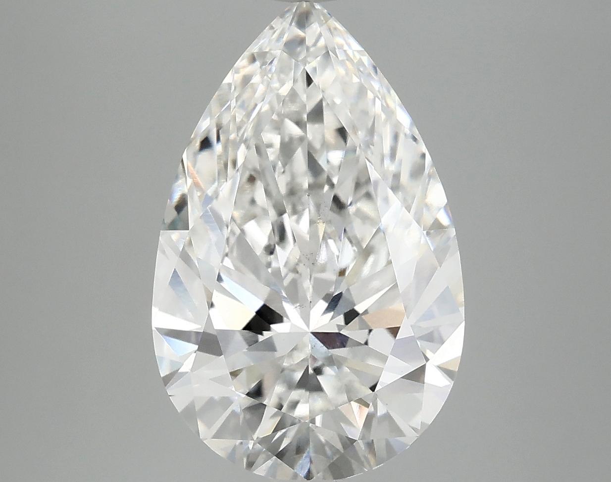 4.57 Carat Pear Shaped Ideal Cut VS2 IGI Certified Lab Grown Diamond