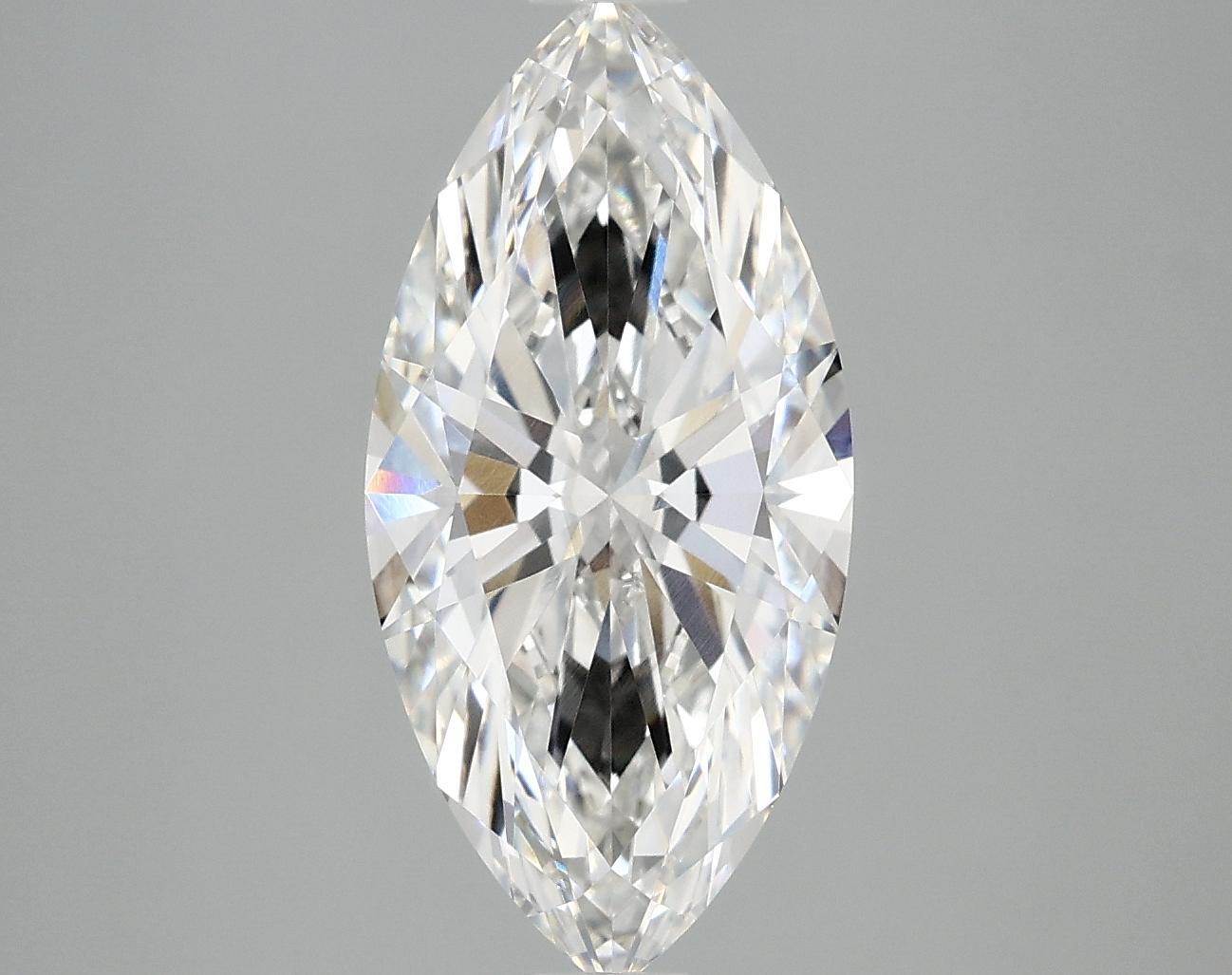 3.05 Carat Marquise Shaped Excellent Cut VS2 IGI Certified Lab Grown Diamond