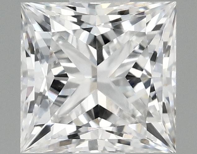 1.08 Carat Princess Shaped Ideal Cut VVS2 IGI Certified Lab Grown Diamond