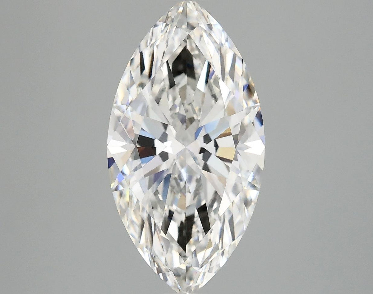 3.05 Carat Marquise Shaped Ideal Cut VS1 IGI Certified Lab Grown Diamond