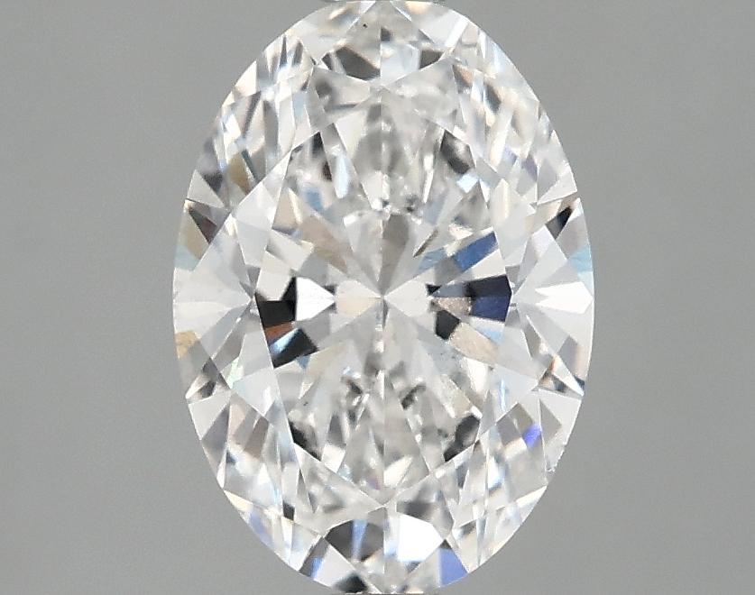 2.01 Carat Oval Shaped Ideal Cut SI1 IGI Certified Lab Grown Diamond