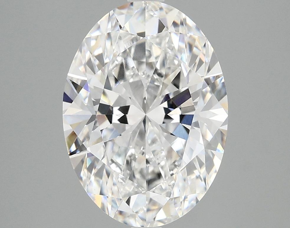 3.08 Carat Oval Shaped Ideal Cut VVS2 IGI Certified Lab Grown Diamond