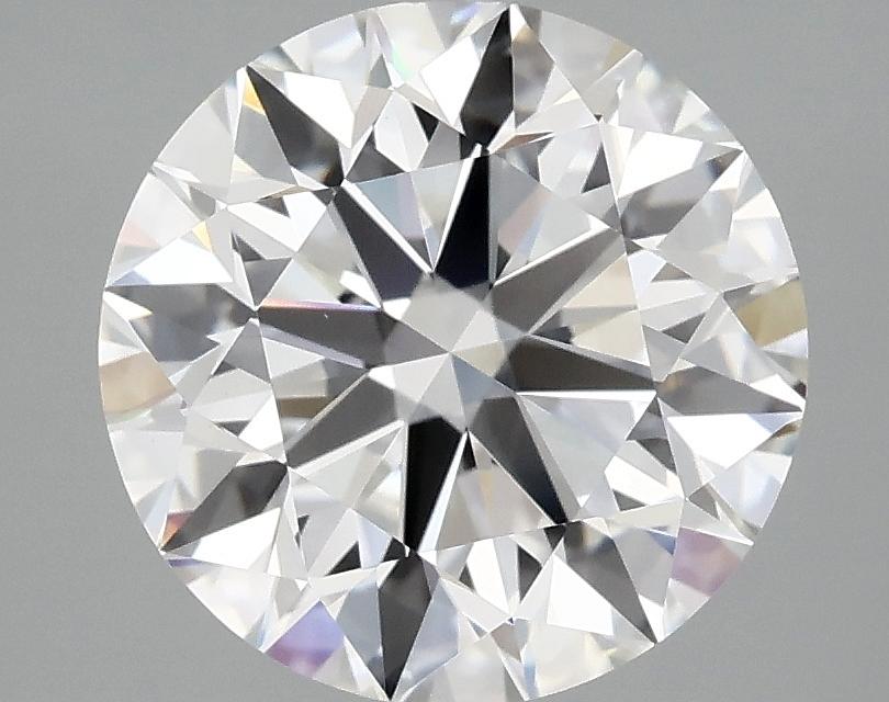 3.09 Carat Round Shaped Excellent Cut VVS2 IGI Certified Lab Grown Diamond